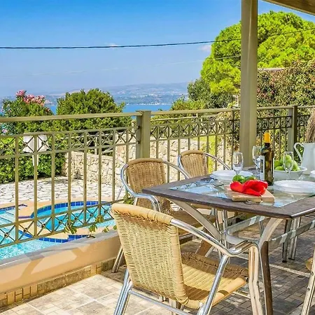 ヴィラ Heavenly Kefalonia 3 Bedrooms Penelope Private Pool Beautiful Views Lassi *